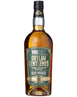 Volbeat Outlaw Gentlemen Whiskey 12 år Triple Distilled Irish Whiskey 70 cl 40%